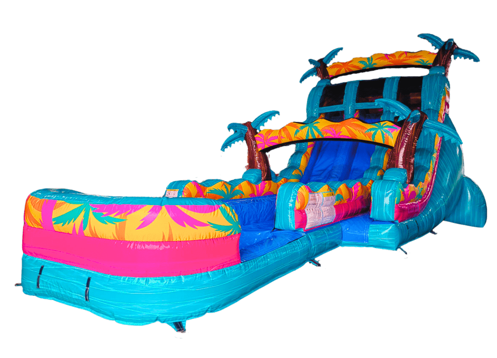 20ft Island Flow DUAL Lane Water Slide