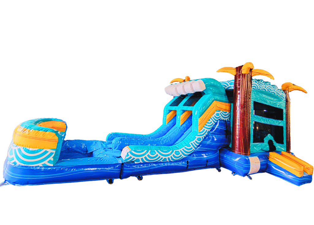 Hawaiian Breeze Dual Lane Bounce House