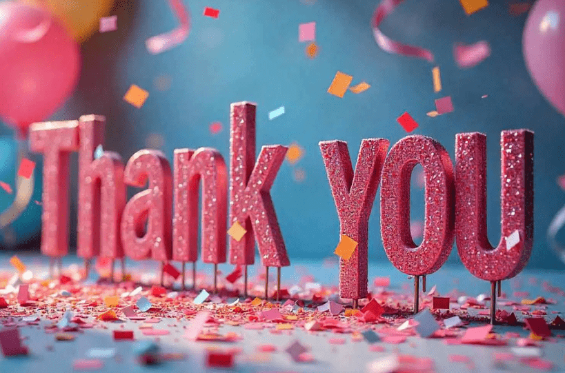 Thank you for booking with us